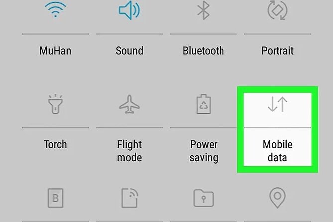 Local Internet Data for a Mobile Phone