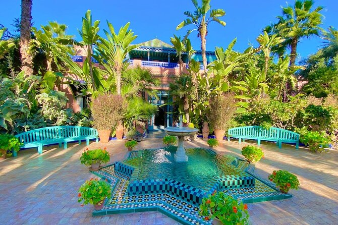Majorelle Garden, St Laurent and Berber Museum Round Trip Ticket - Pickup and Accessibility