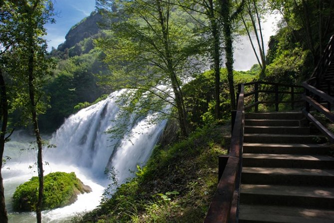 Marmore Falls Guided Tour + Lunch & Spoleto Private Guided Tour - Tour Location
