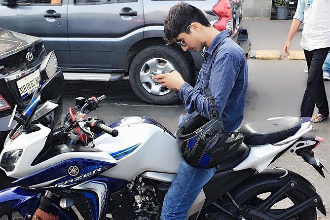 Mumbai on Motor Bike