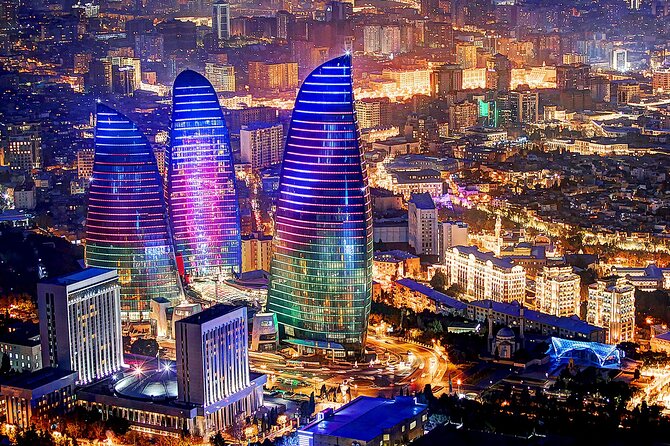 Night Baku Tour(Uphill Park, Boulevard, Heydar Aliyev Center) - Tour Highlights