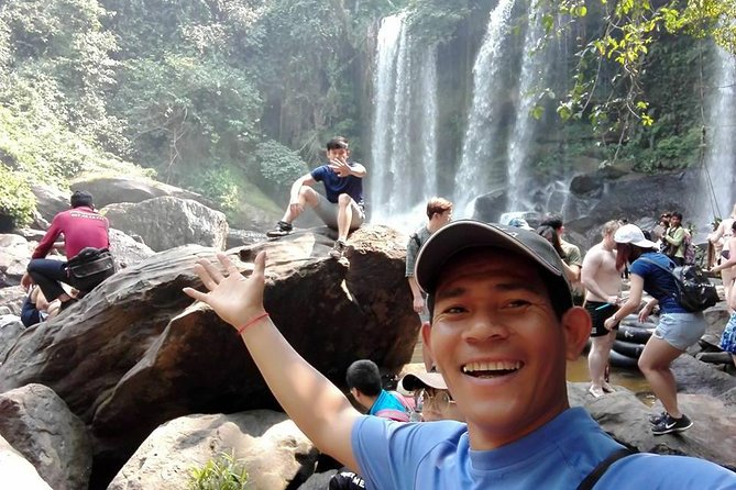 One Day Tour to Waterfall and Beng Mealea Temple - Waterfall Visit