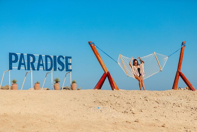 Paradise Island With Lunch, Snorkeling &Water Sports- Hurghada