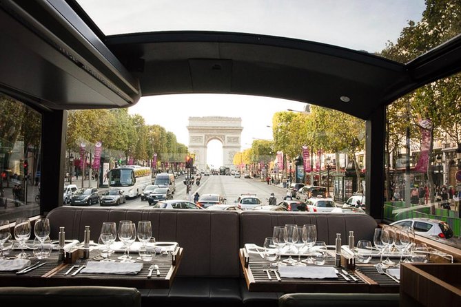 PARIS : Gourmet Lunch by Luxury Bus in the Capital of Love - Gourmet Dining Experience