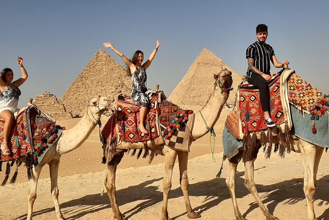 Private All INC-Giza Pyramids,Camel Ride(1 HOUR),Sakkara,Memphis- Lunch Included - Tour Highlights