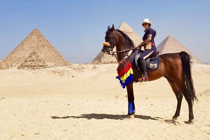 Private Arabian Horses Ride at the Pyramids With Pickup - Experience the Pyramids on Horseback