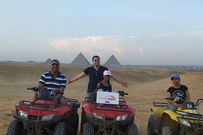 Private Day Tour at Giza Pyramids & Quad Bike Adventure