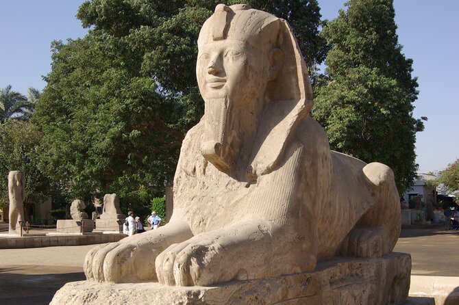 Private Giza Pyramids Sphinx and Memphis Day Tour With Lunch - Tour Overview