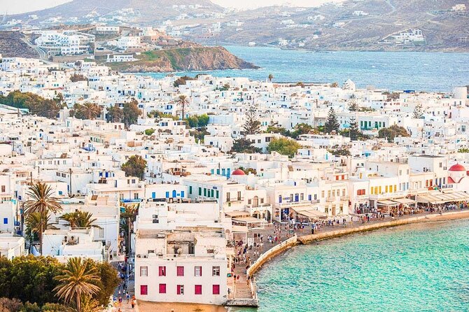 Private Helicopter Transfer From Milos to Mykonos