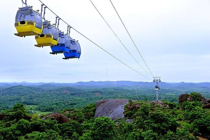 Private Jatayu Nature Park and Varkala Beach Tour From Kovalam