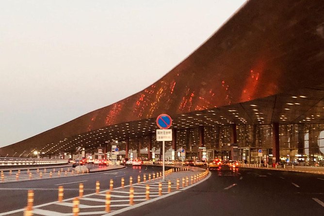 Private PEK Airport Departure Transfer From Tianjin With Bullet Train Experience