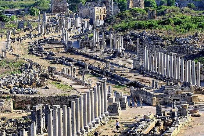 Private Perge Aspendos Side Waterfall Tour 1 to 4 People