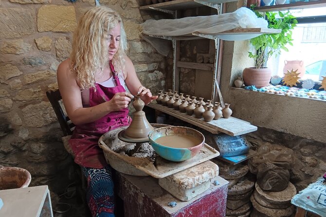 Private Rethymno Oil and Honey Tasting Pottery at Margarites - Location Details