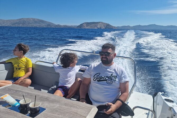 Private Swimming Cruise to Cape Sounio and Patroklos Island