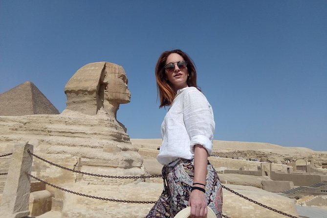 Private Tour Giza Pyramids, Sphinx and Sakkara With Camel Ride