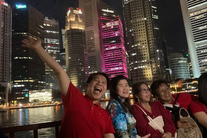 Private Tour Singapore Nighttime Sightseeing + River Cruise - Tour Highlights
