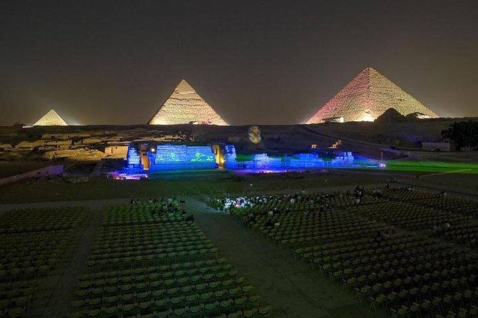 Private Tour: Sound and Light Show at the Pyramids of Giza From Cairo - Inclusions and Amenities