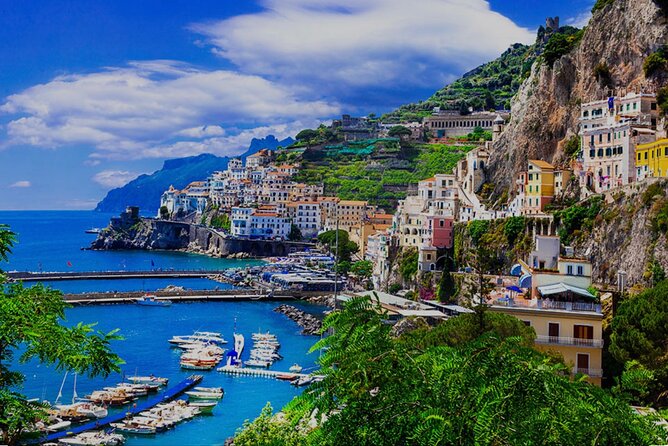 Private Transfer From Rome City or Fiumicino to Positano - Booking Details