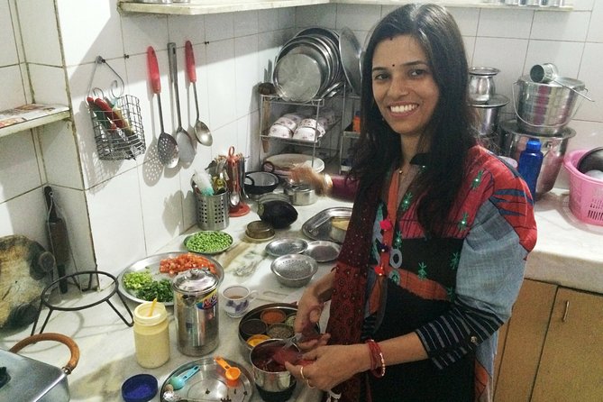 Private Vegetarian Rajasthani Dinner in a Central Jaipur Home