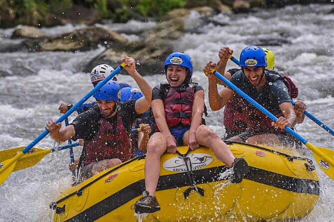 Rafting Class 2 and 3 in La Fortuna + Lunch - Inclusions and Optional Add-Ons