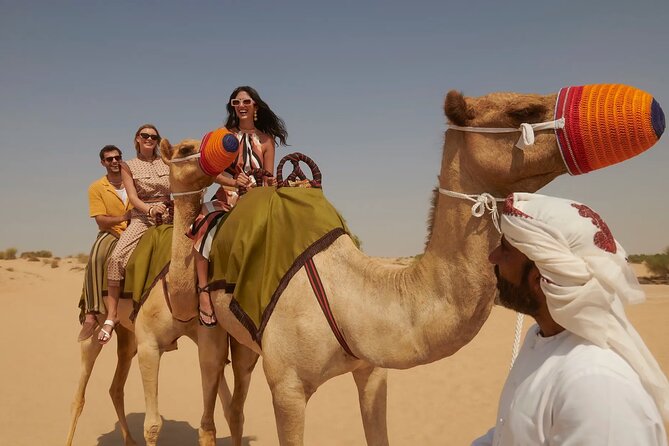 Red Dune Desert Safari Dubai Camel Ride Sandboarding & BBQ Dinner - Pickup Details