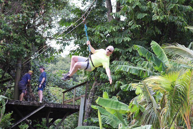 Roatan Beach and Zipline Experience