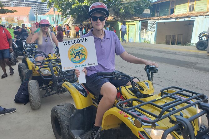 Roatan Excursion: ATV Adventure / Sloths and Monkey Hangout - Overview of the Excursion