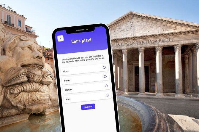 Rome Exploration Game and City Tour on Your Phone - Tour Details