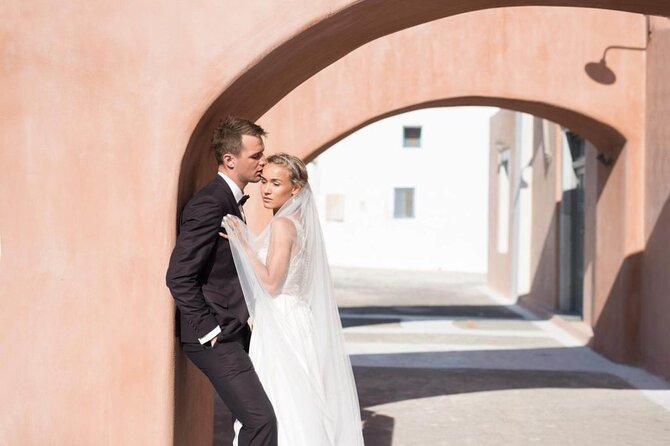 Rubelite Santorini Wedding Package