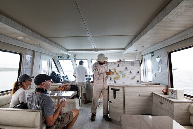 Santa Fé Island on Board of Sea Lion Yacht