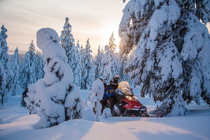 Scenic Snowmobile Safari in Saariselkä