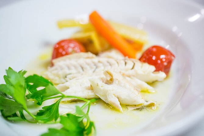 Semi Private Seafood Cooking Class-Lunch in the Heart of Sorrento