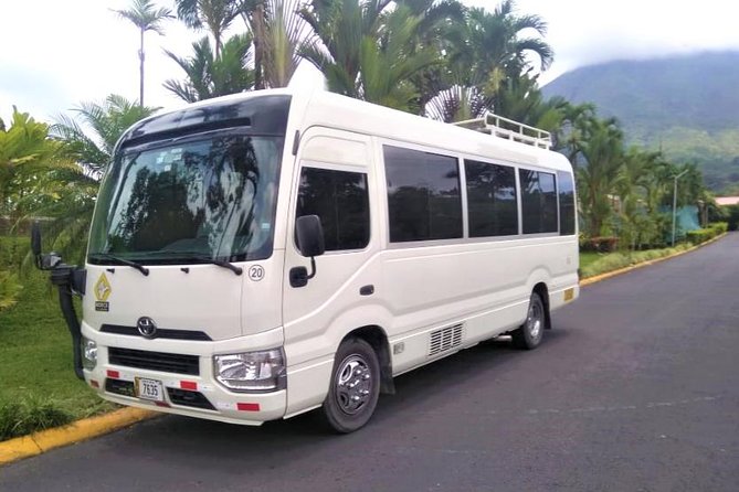 Shuttle From La Fortuna to Juan Santa María Airport - Inclusions Provided