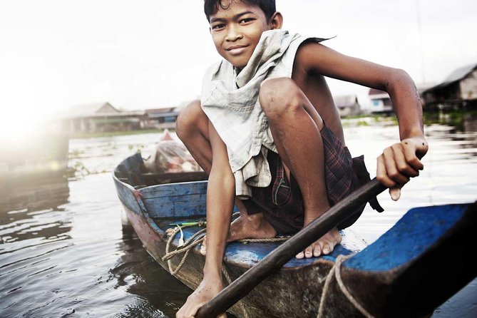 Siem Reap Sunrise Traditional Fishing Boat
