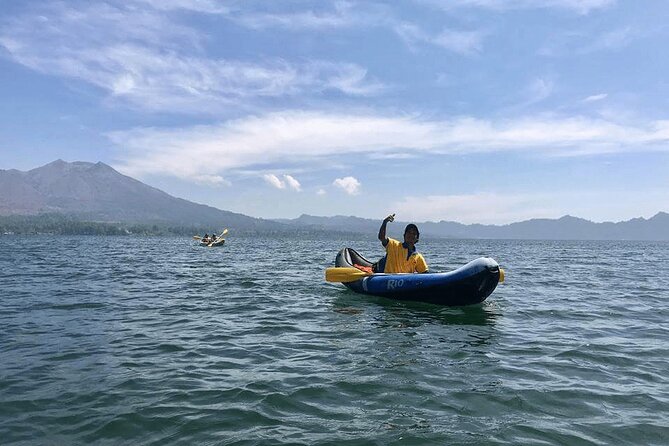 Single Kayak Rental Lake Batur in Bali - Included Items