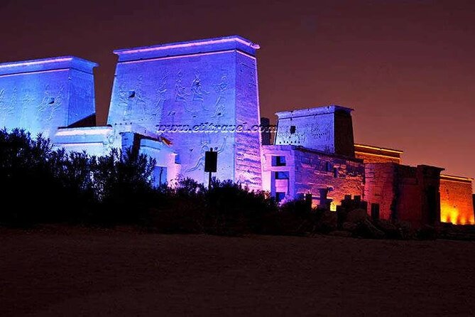 Sound & Light in Phile Temple Aswan