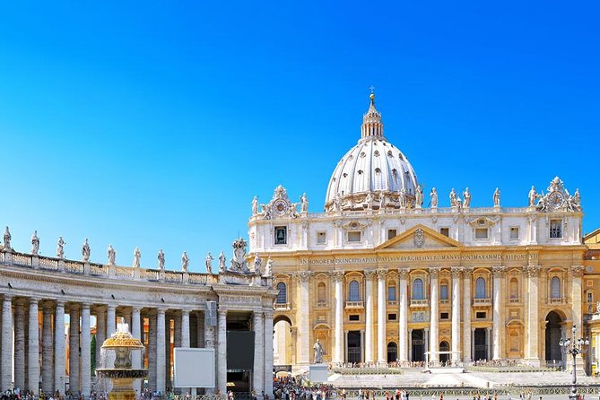St. Peters Basilica With Dome Small Group Tour - Tour Details