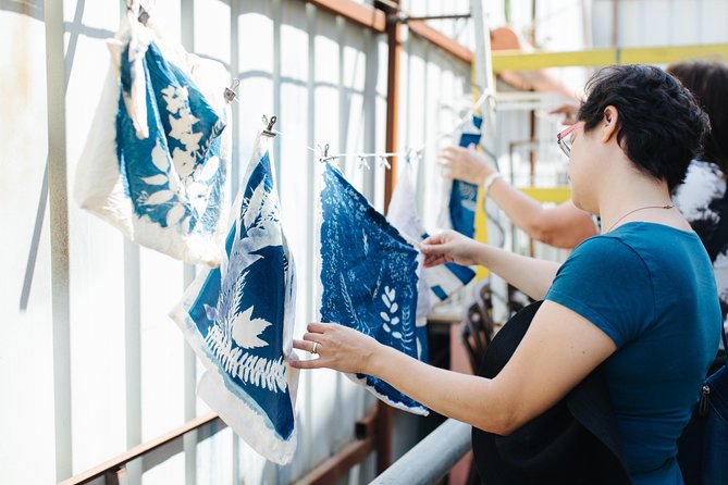 Sun Print on Textile - Kli-ché Workshops