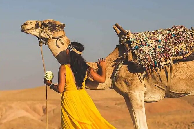 Sunset Camel Ride in Agafay Desert