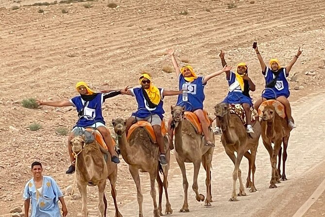 Sunset Camel Ride in Agafay Desert With Dinner and Pool Acces - Duration and Timing