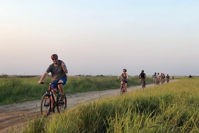 Sunset Cycling Tour On The Bank of Tonle Sap