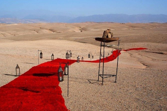 Sunset Dinner Experience and Camel Ride in Agafay Desert - Services Included: Hotel Pickup and Drop-Off