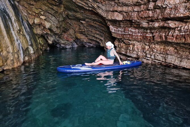 Sup-Board or Kayak Tour From Becici to Sveti Nikola Island Caves - Meeting Point and End Point