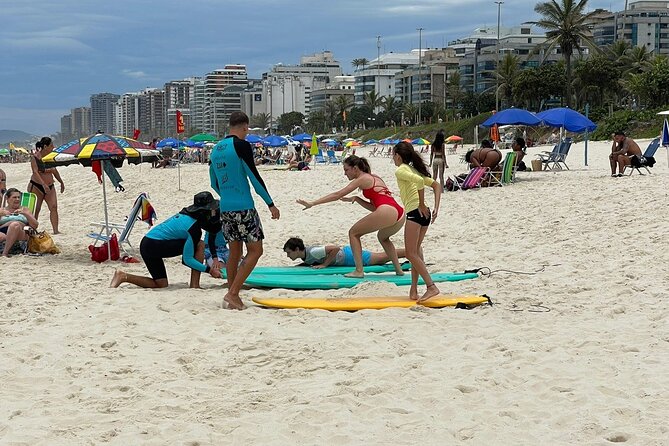 Surf Lesson in Carioca Paradise
