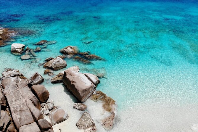 Swim in Private Coco and Felicite Seychelles
