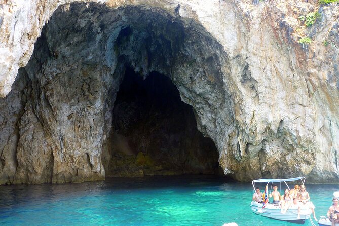 Syvota and Blue Lagoon Day Cruise From Corfu