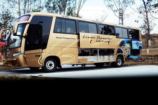 Titicaca Lake - Bus Ticket - From La Paz City - Ow - Departure and Arrival Information