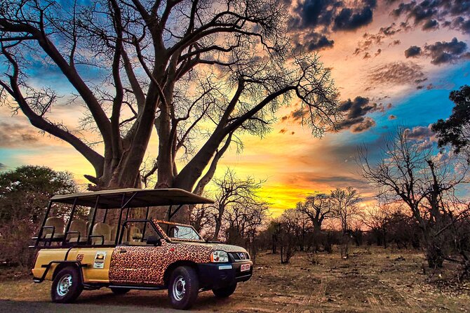 Unique Game Drive in Zambezi National Park in Open Safari Jeep