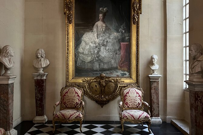 Versailles Palace and Marie Antoinettes Estate Private Tour - Ticket Redemption Point