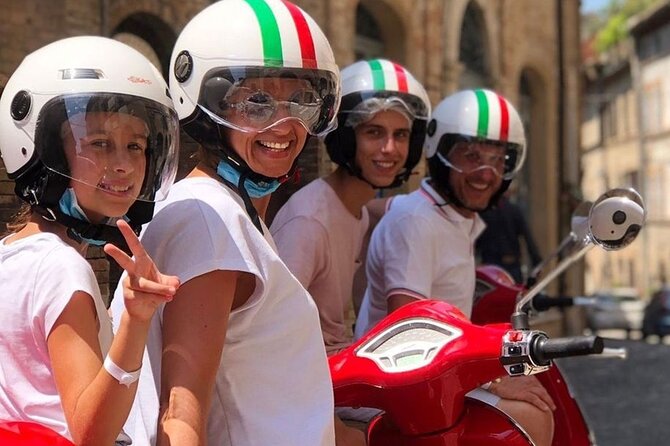Vespa Tour at the Old Villages, Fermo Area